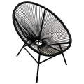 Steel Frame+PE rattan Chair